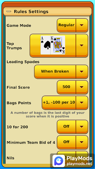 Spades<span>(No Ads)</span> screenshot image 4_funmod.online
