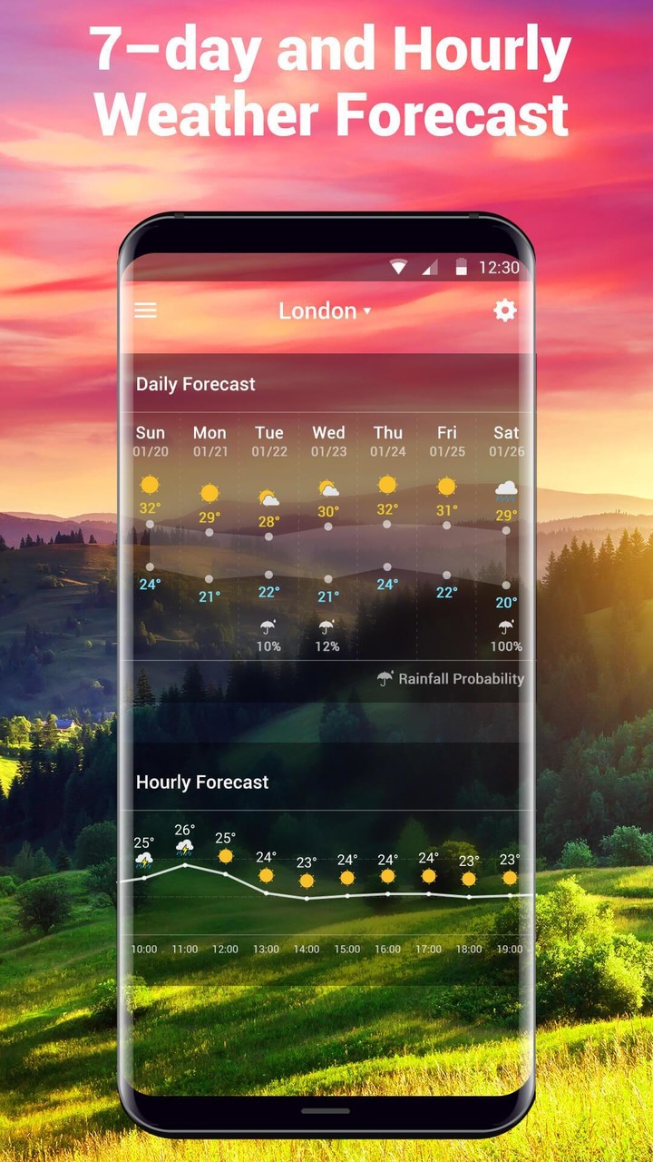 Weather report& forecast pro screenshot image 5_funmod.online