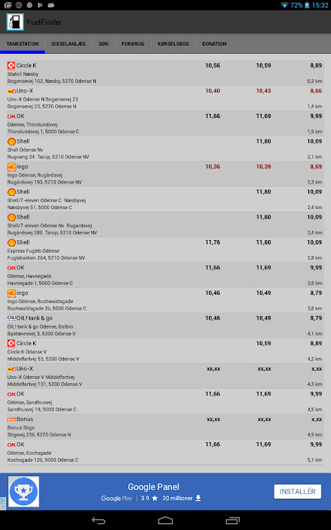 FuelFinder - Scandinavia screenshot image 7_funmod.online