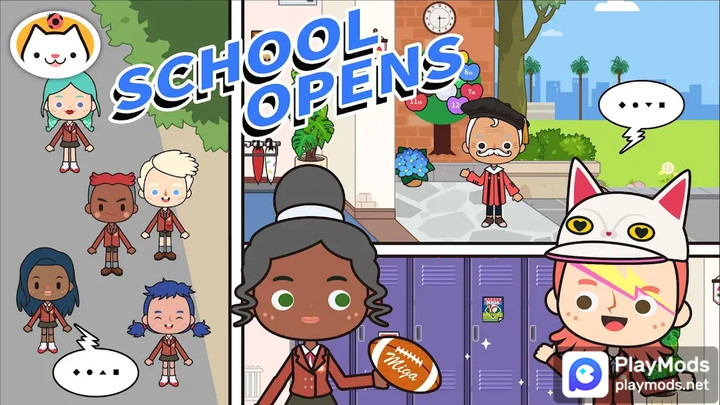 Miga Town My School<span>(Unlocked All maps)</span> screenshot image 1_funmod.online