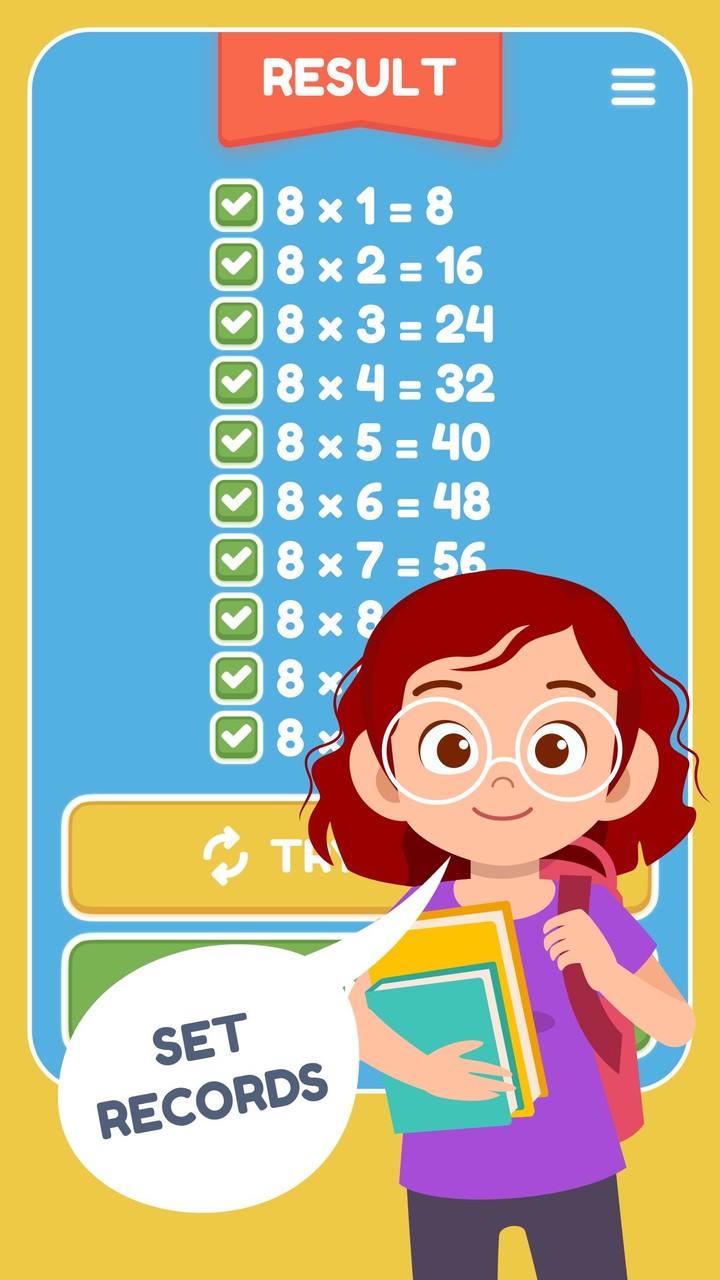 Multiplication Table Math Game screenshot image 4_funmod.online