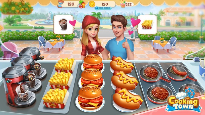 Cooking Town - Restaurant Game screenshot image 2_funmod.online