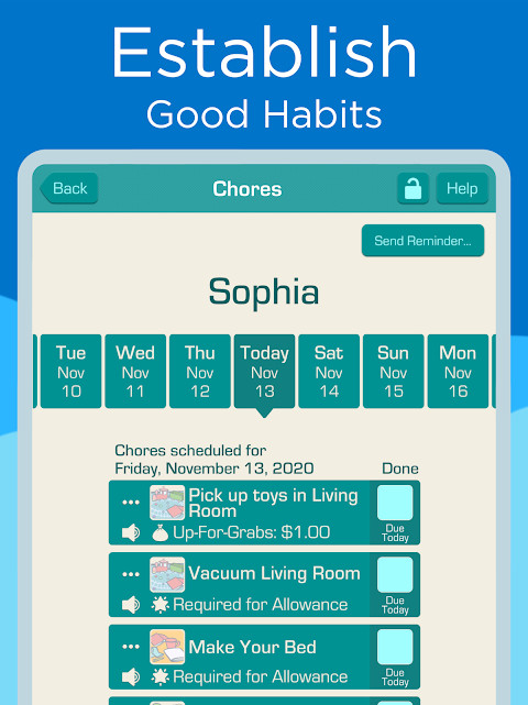 Chores & Allowance Bot screenshot image 9_funmod.online