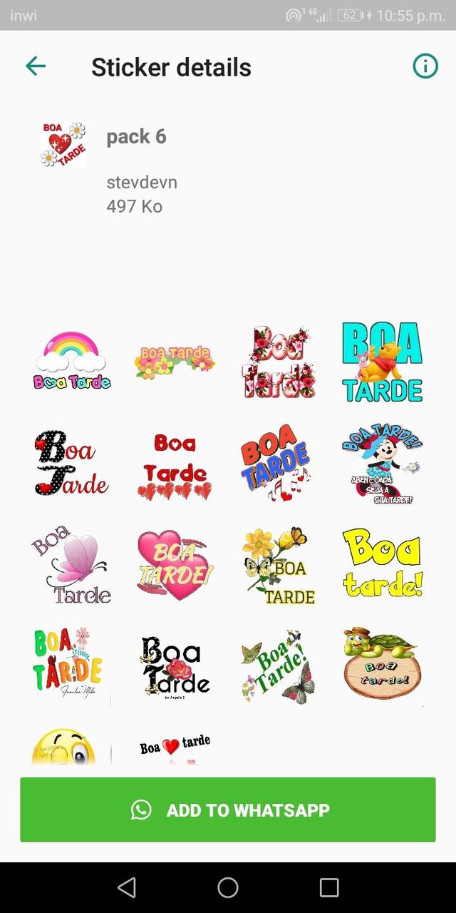 Figurinhas de boa tarde 2021 screenshot image 4_funmod.online