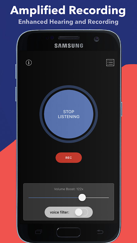Hear Boost: Boost Microphone Volume & Recording screenshot image 2_funmod.online