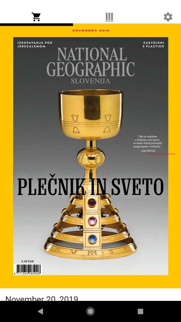 Revija National Geographic Slovenija screenshot image 1_funmod.online