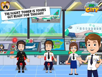 My City  Airport<span>(Paid games free)</span> screenshot image 12_funmod.online