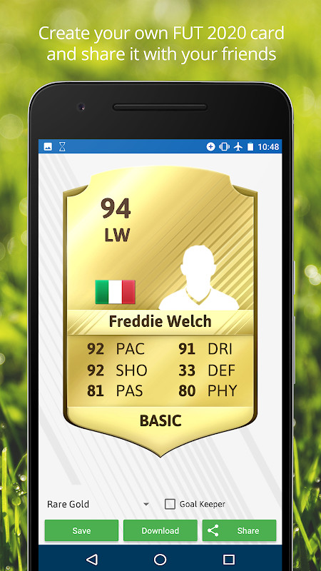 FUT Card Creator 20 screenshot image 8_funmod.online