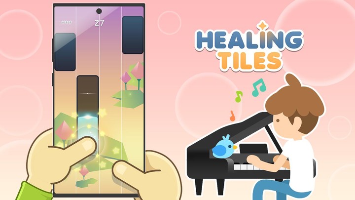 Healing Tiles : Guitar & Piano screenshot image 2_funmod.online