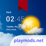 Transparent clock weather Pro<span>(Premium Unlocked)</span>7.07.3_funmod.online