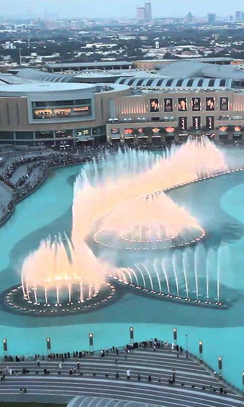Dubai Fountain Live Wallpaper screenshot image 2_funmod.online