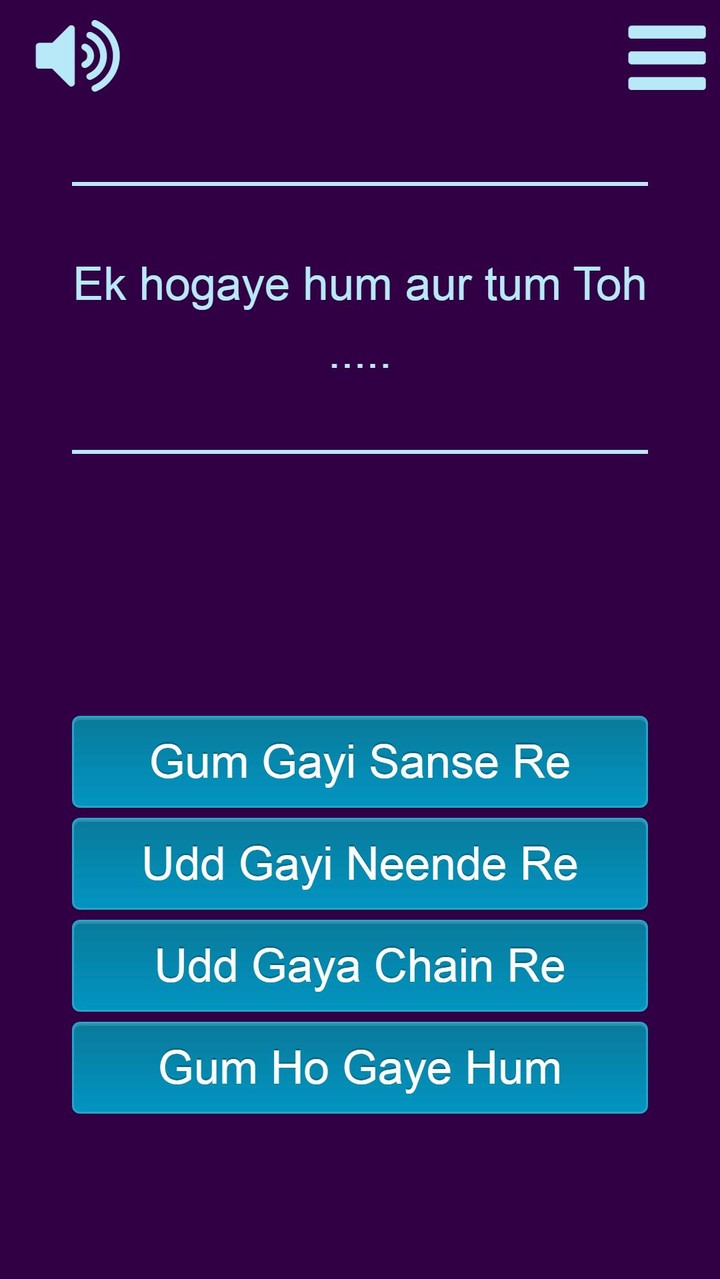 Finish The Lyrics - Bollywood screenshot image 4_Popularmodapk.com