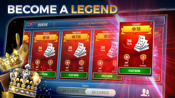 Durak Online by Pokerist screenshot image 3_funmod.online