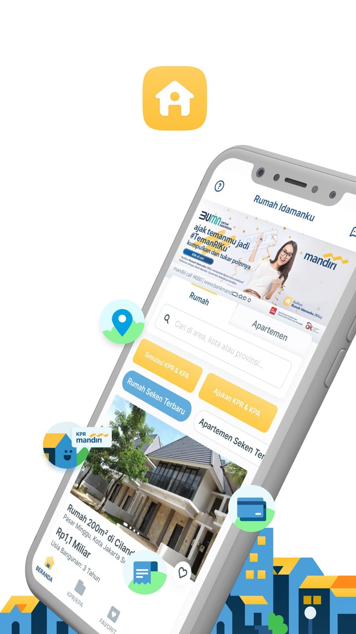Rumah Idamanku - Cari Properti Mandiri KPR screenshot image 5_funmod.online