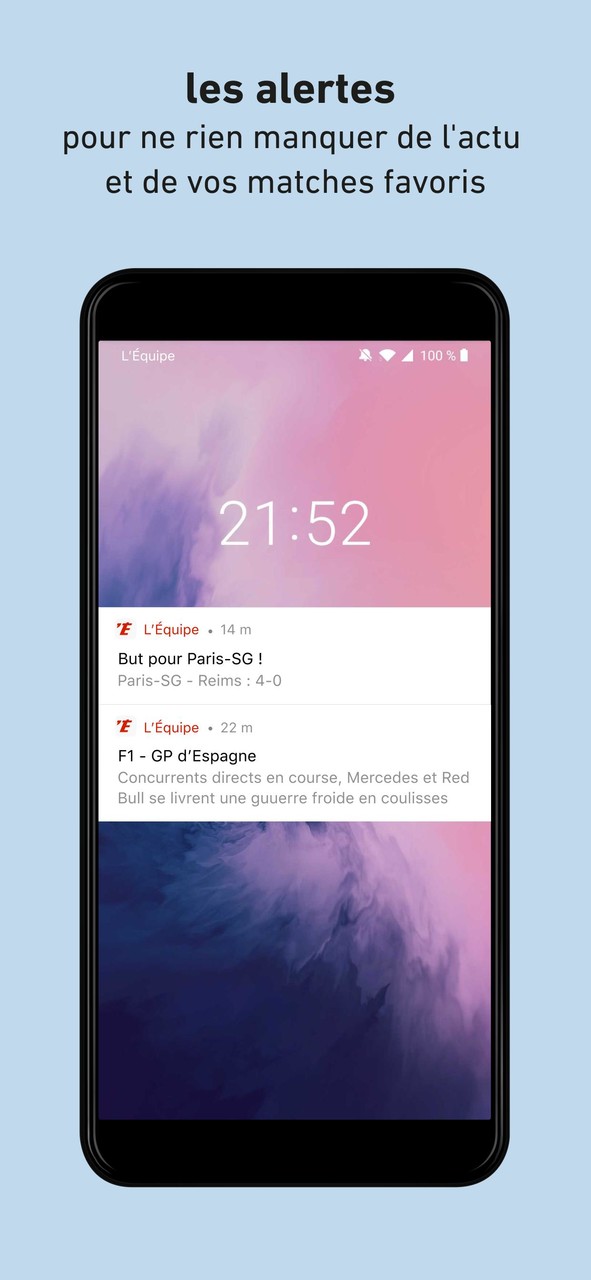 L'Équipe - Sport en direct : foot, tennis, rugby.. screenshot image 7_funmod.online