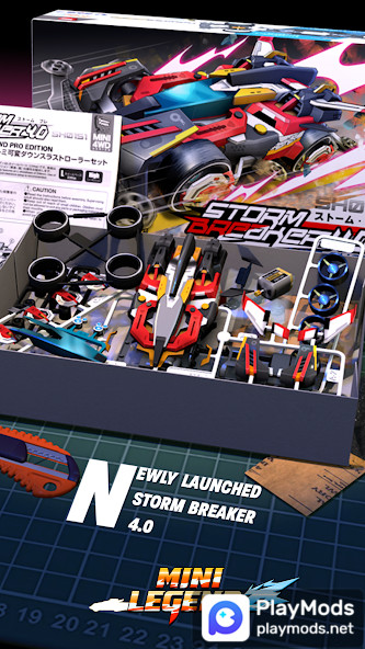 Mini Legend - Mini 4WD Simulation Racing Game<span>(Unlimited Car Energy)</span> screenshot image 1_funmod.online
