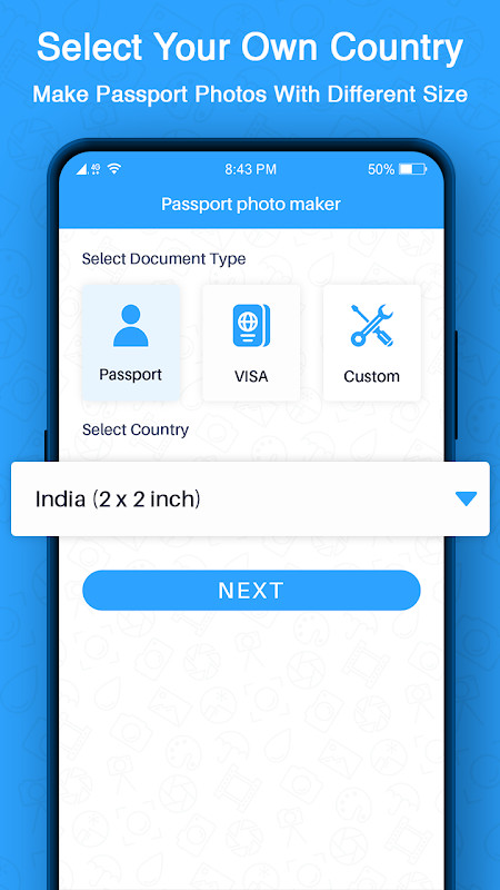 Passport Size Photo Maker - Passport Photo Creator screenshot image 9_funmod.online