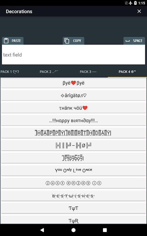 Cool text and symbols screenshot image 6_funmod.online