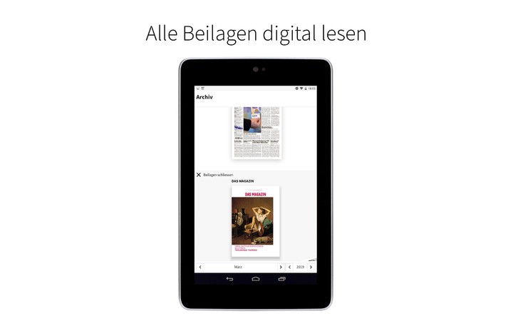 Basler Zeitung E-Paper screenshot image 3_funmod.online