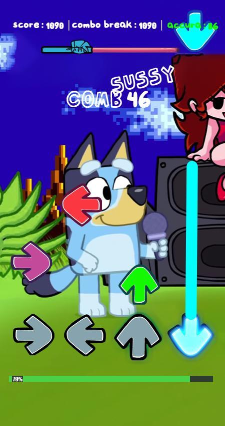 Bluey FNF MOD Full Week screenshot image 3_funmod.online