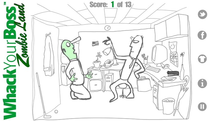 Whack Your Boss ~ Zombie Land screenshot image 4_funmod.online