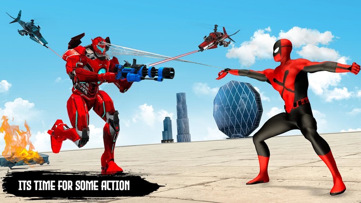 Spider Hero : Rope Hero Games screenshot image 5_funmod.online
