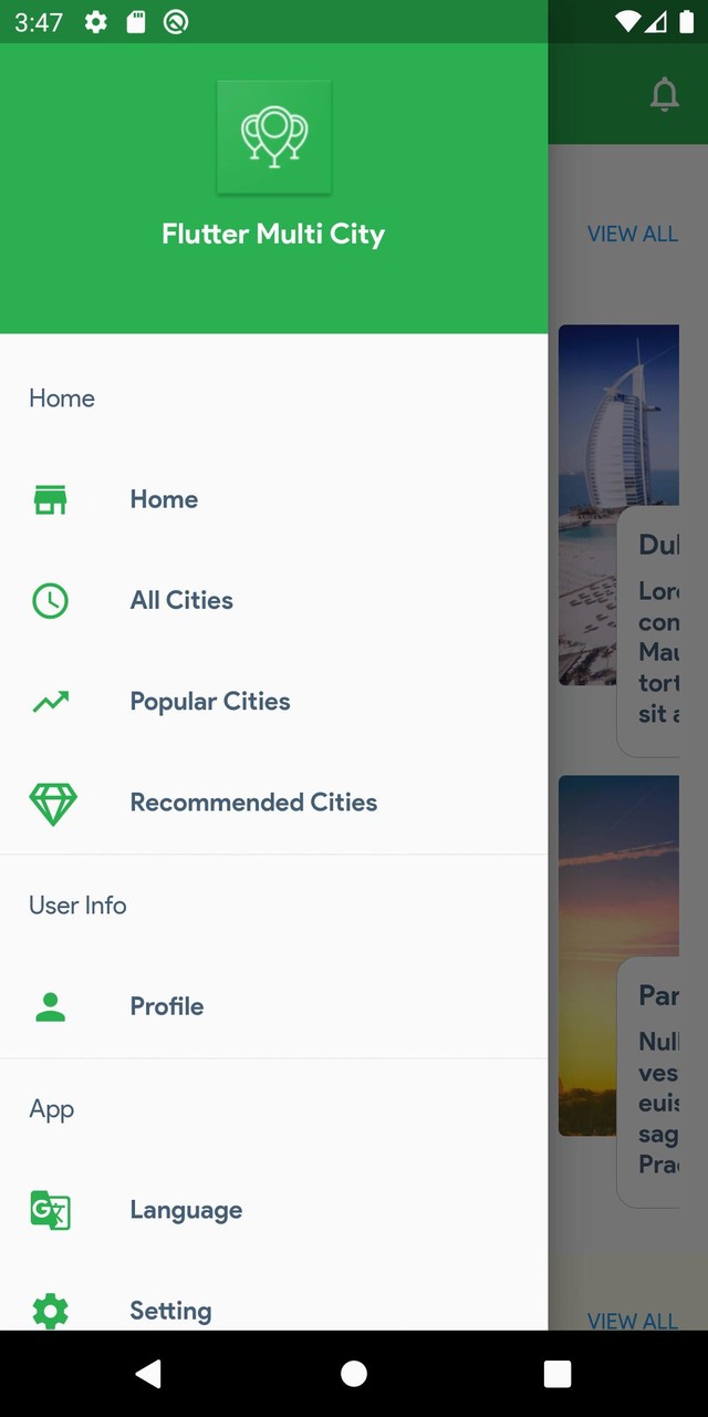 Flutter Multi-City screenshot image 8_funmod.online