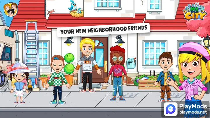 My City My Friend s House<span>(The Full Content)</span> screenshot image 1_funmod.online