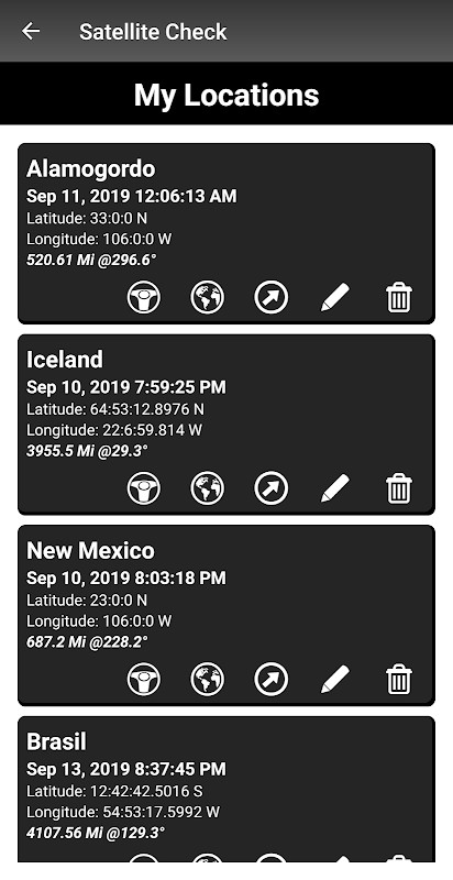 Satellite Check -GPS status and navigation package screenshot image 8_funmod.online