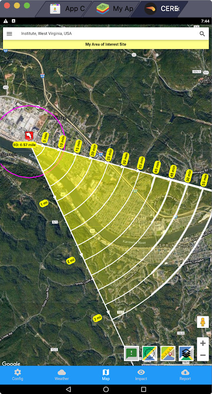 CERES (Chemical Emergency Response E-Service) screenshot image 9_funmod.online