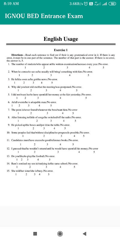 B ED Entrance Exam Book  Hindi screenshot image 3_funmod.online