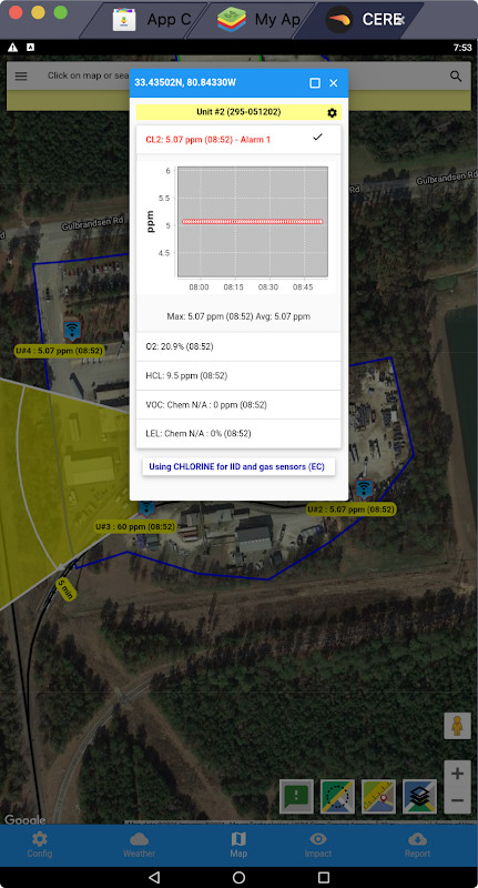 CERES (Chemical Emergency Response E-Service) screenshot image 8_funmod.online