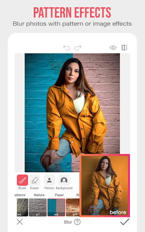 PicsBlur Blur Photo - Blur Image Background DSLR screenshot image 5_funmod.online