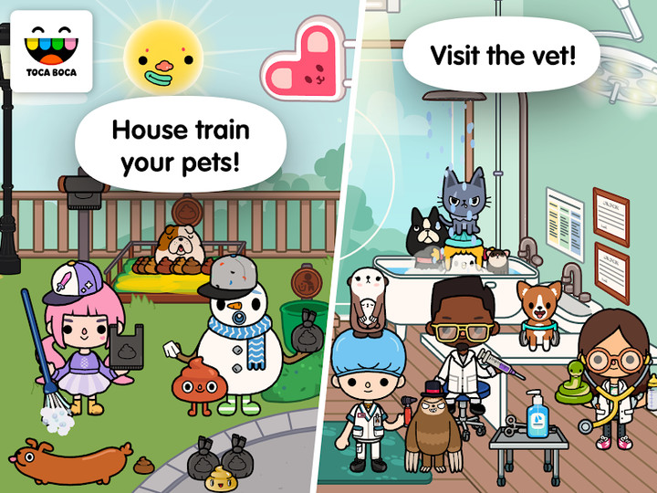 Toca Life Pets<span>(The Full Content)</span> screenshot image 4_funmod.online