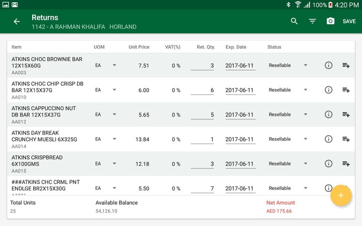SalesWorx - FSA screenshot image 6_funmod.online