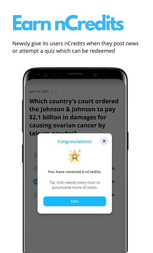 Newsly: Short News, Current Affairs & GK Quiz screenshot image 7_funmod.online