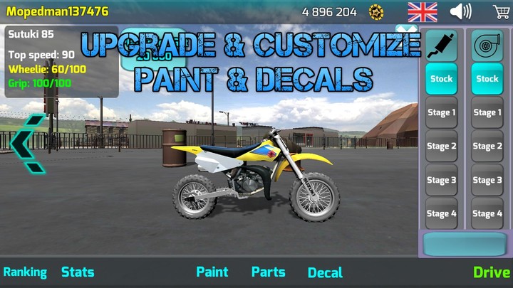 Wheelie King 4 - Motorcycle 3D screenshot image 4_funmod.online