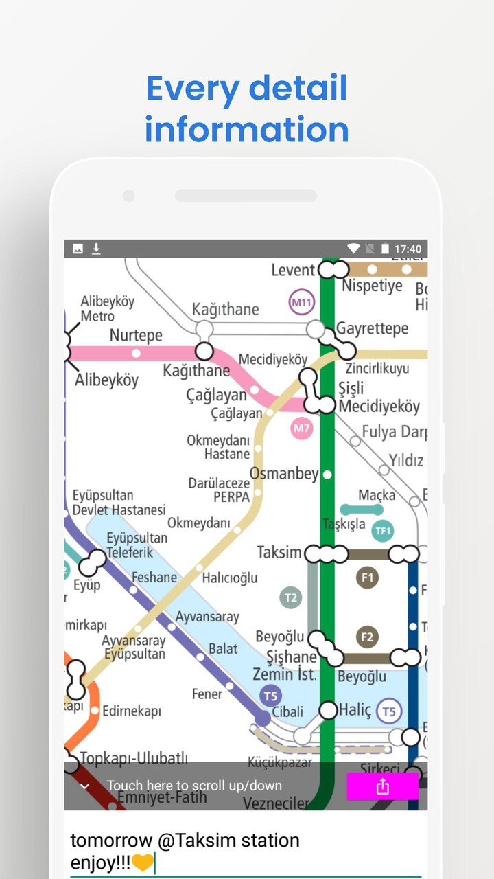 ISTANBUL METRO TRAM GUIDE MAP screenshot image 23_funmod.online