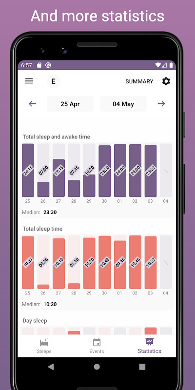 Simple Sleep Tracker screenshot image 5_funmod.online