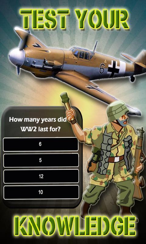 WW2 History Knowledge Quiz screenshot image 3_funmod.online