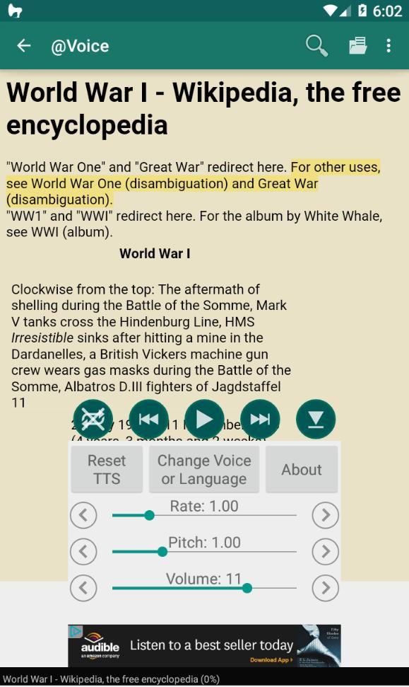 @Voice Aloud Reader (TTS Reader) screenshot image 2_funmod.online