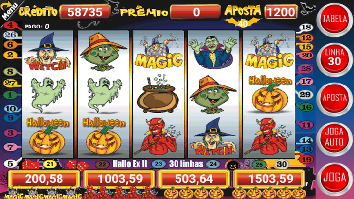 Halloween Slots 30 Linhas Multi Jogos screenshot image 10_funmod.online