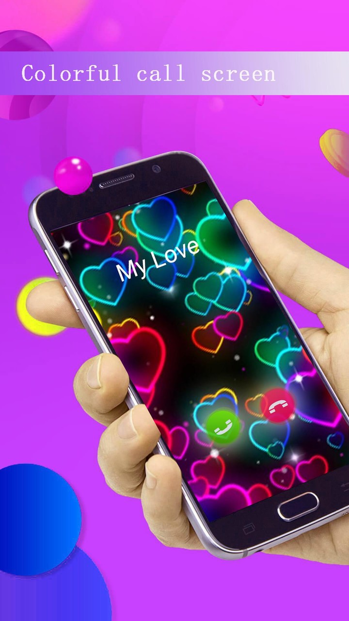 Color Call Screen & Call Theme screenshot image 3_funmod.online