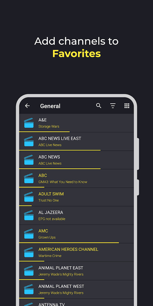 Televizo - IPTV Player<span>(Built-in playlist)</span> screenshot image 2_funmod.online