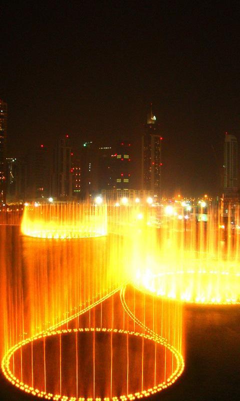 Dubai Fountain Live Wallpaper screenshot image 3_funmod.online