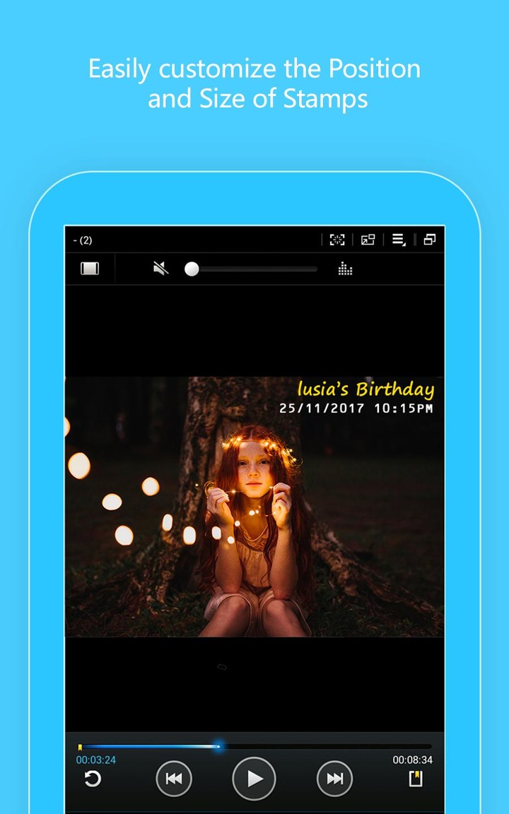 Video Stamper: Video Watermark screenshot image 20_funmod.online