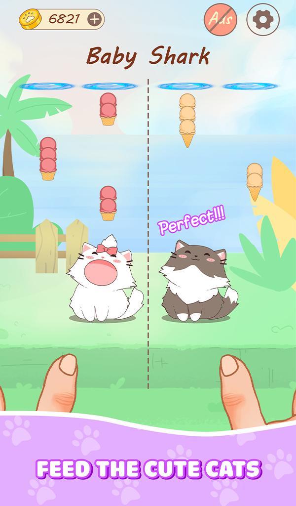 Duet PopCats: Cute Kitty Music screenshot image 3_funmod.online