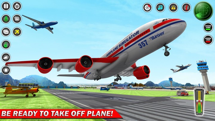 Flight Simulator Airplane Game screenshot image 4_funmod.online