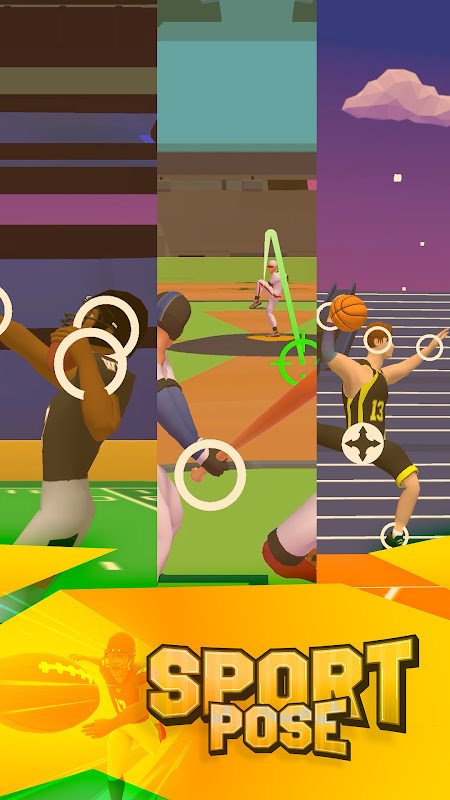 Sports Pose screenshot image 1_funmod.online