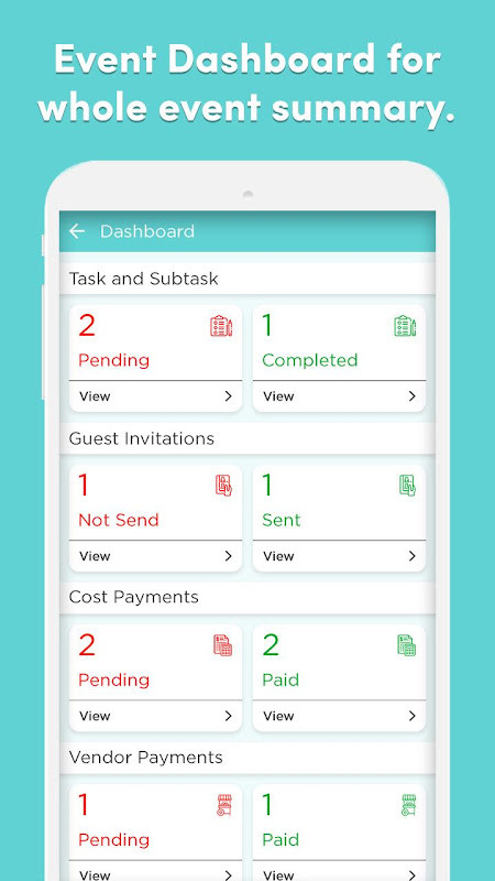 Event Planner - Guests, To-do, Budget Management screenshot image 3_funmod.online
